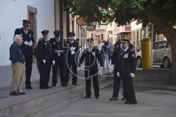 La Policía Nacional celebra en Telde la festividad de los Santos Ángeles Custodios (Foto TA)